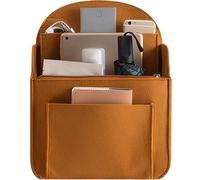 Licsaliwe Backpack Organizer Insert, Felt Backpack Organizer with Multi-compartment 13.8x10.6x5.7 Small Bag Divider for Rucksack Shoulder, Nylon Shoulder Bag, L