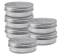 Licsaliwe Dog Training Kit, 6Pcs Aluminum Smell Containers for Nose Work, Pet Training Supplies with Storage Tins