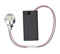 Licsaliwe Dollhouse LED Lighting Kit DIY Super Bright Mini Flexible Wire Battery Holder for Accessories