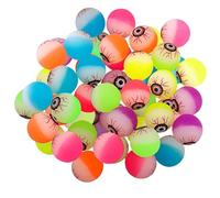 Licsaliwe Glow in Dark Bouncy Eyeballs, 24PCS Rubber Halloween Toys with Blood Streak for Party Favors, Gifts/1