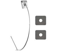 Licsaliwe Outside Window Cleaner, U-Shaped Telescopic Double Sided Window Cleaners, 2 in 1 Sponge Squeegee Equipment for High Floor Mirrors Doors