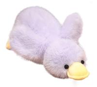 Licsaliwe Stuffed Duck Plush 12 Inch, Super Soft Stuffed Animal Duck Fluffy Pillow with Cloud-Like Fill for Kids and Adults (Purple)