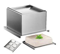 Licsaliwe Tofu Press Mould 5.4x5.4x3.6 Inch Stainless Steel DIY Tofu Maker Reusable for Home Kitchen Restaurant Use Housewife Gift