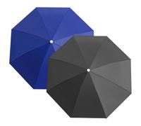 Licsaliwe Umbrella Hat, 2PCS Foldable Hands Free - UV Protection Rainproof Adjustable Cap for Fishing, Camping, Gardening