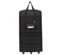 Licsaliwe Wheeled Duffle Bag 32x19x11in Expandable Foldable 360° Rotating Rolling Duffle Bag Carry on with Wheels and Handle for Camping, Travel, Large