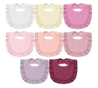 Lictin Baby Bandana Dribble Bibs Drool Bibs, 8pc Infant Teething Soft and Absorbent with Adjustable Snaps, Bib Set for Unisex Newborn Toddlers Aged 0-24 Months