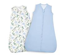 Lictin Baby Sleep Sack 18-36M Adjustable Summer Wearable Blanket, TOG 0.5 Lightweight Toddler Sleeping Bag with 2-Way Zipper, 2 Pack Soft & Breathable