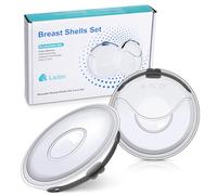 Lictin Breast Shells, 2PCS Milk Collector, 60ML Milk Catcher, Reusable Nursing Cup, Silicone Breast Milk Collector, Milk Savers for Breastfeeding, Nipple Shells