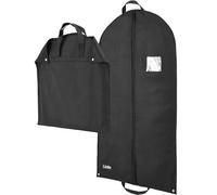 Lictin Suit Carrier Bag, Clothes Covers with Handles for Travel, Foldover Breathable Garment Bag with Handles and Gusset, 60cm*100cm