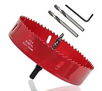 LICTOP 155 mm/6.1 inch Bi-Metal Wood Hole Saws Bit Tooth Cutting for Cornhole Board Metal Plastic Fibreboard