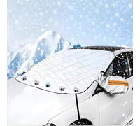 LICYAN Car Windscreen Cover For Audi A1 2013-2017, Winter windshield snow cover and Wing Mirror Windshield Frost Covers and anti ice