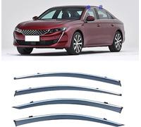 LICYAN Premium Wind Deflectors for Peugeot 508L MK2-R83 2019 2020 2021 2022 2023 Door Windows Sunshade Rain Guard Visors Deflector Window Accessories