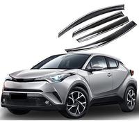 LICYAN Premium Wind Deflectors for Toyota C-HR CHR 2017 2018 2019 2020 2021 2022 Door Windows Sunshade Rain Guard Visors Deflector Window Accessories