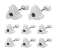 Lid Fastener Replacement Parts for Flu val Fx2/Fx4/Fx5/Fx6 Canister Filter | 8 Pack A20215 Lid Screw Clip Locking Clamp Replacement Barrel Nut Cover Lock for FX4/FX5/FX6 Aquarium Filter