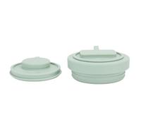 Lid Fit for Stanley 40oz Cup Multifunctional Silicone Leak Proof Lid with Capsule Box Coffee Funnel