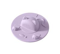 Lid for Cats - Silicone Cover with Holder for Tea Bag | Còperchio Pastover Drinks Washable Dishwasher Pēr è, Coffee, Milk | Cute Covert