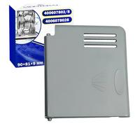 Lid for Detergent Compartment Dosing Combination Dishwasher 90x81x9 mm with the Original Code 400607802/8 4006078028 for AEG for Electrolux for Zanussi - Warranty 10 Years - MONTERAL
