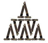 Lid Hinge,6 Piece Soft Close Toy Box Hinges - Adjustable Heavy Duty Bracket Hardware Lift Down for Mechanism Bench Coffee Cabinet