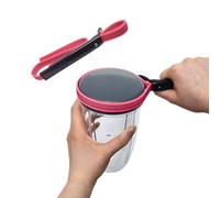 Lid & Leverage - Adjustable Jar Opener, Kitchen Gadget Essential, Aids Independent Home Living, Ergonomic Jar & Bottle Openers for Arthritic Hands, Useful Kitchen Gadgets Gifts (Pink)