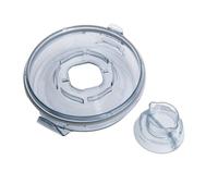 Lid Plug for Vitamix Accessories, 64oz Low Profile Container Clear Lid Compatible with Vitamix A3500 A3300 A2500 V1200 Venturist Pro Pitchers TurboBlend 2/3 Speed Blender