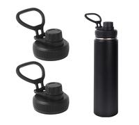 Lid Replacement Compatible with Thermoflask,Spill Proof Straw Lid Fits for Thermoflask 18 24 32 40 64oz Wide Mouth Bottle,2PCS