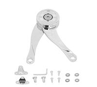 Lid Support Hinge | Adjustable Friction for Smooth Closing | Zinc Alloy Cabinet Door Damper/Wardrobe/Furniture Hardware | 70° / 90° / 100° Angle, 8.1 Inch, 6-8kg Load