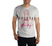 LIDAJIE Doki Doki Literature Club! Shirt Delete Panic Men's Fashion Tops Tees Street Wear T-Shirt White M