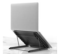 Lidasen Laptop Stand Tablet,Foldable Portable Ventilated Desktop Laptop Holder, Cooling Stand (10"-15.6") compatible with Dell XPS, HP, Lenovo,Universal Lightweight&Adjustable Ergonomic Tray