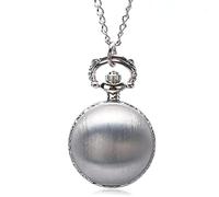 LIDCOM Exquisite Tiny Cute Ball Shaped Necklace Pendant Pocket Watch Quartz Movement Pocket Clock Gifts Kids Men Women,Model 5