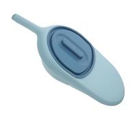 Lidded Bed Pan for Elderly and Women, Spill Proof, PP | Bedridden Use, Streamlined Contemporary Design, Easy to Clean, Sky Blue Finish, Home or Centre