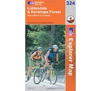 Liddesdale and Kershope Forest: Sheet 324 (OS Explorer Map)