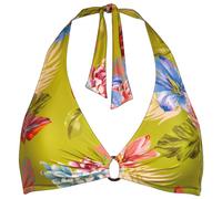 Lidea - Women's Botanic Burst Bikini Top Neck Halter - Bikini top size 44 - Cup: A, multi