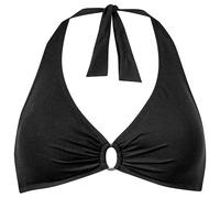 Lidea - Women's The Core Bikini Top Neck Halter - Bikini top size 40 - Cup: A, black
