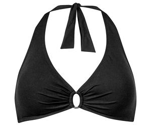 Lidea - Women's The Core Halter Neck Bikini Top - Bikini top size 42 - Cup: C, black