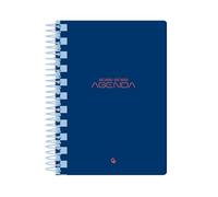 Liderpapel 25-26 Spiral Classic Dark Blue Day A5 Bilingual FSC Paper 70 g.