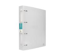 Liderpapel 4 Mixed Ring Binder 40 mm Polypropylene DIN A4 Transparent