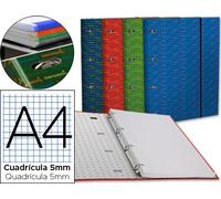 Liderpapel A4 Replacement Folder with 5 mm Lined 4 Rings 20 mm (4 Units)