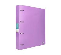 Liderpapel Folder 4 Mixed Rings 40 mm Polypropylene DIN A4 Lavender Opaque