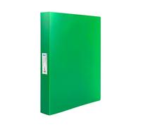 Liderpapel Folder 4 Rings 25 mm Mixed Polypropylene DIN A4 Opaque Apple Green
