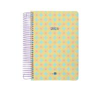 Liderpapel Perissa Spiral Diary A4 2024 Day Page Paper 80 g Design Circle