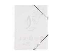Liderpapel Spiral Bound Window Folder 80 Pockets Polypropylene A4 Clear