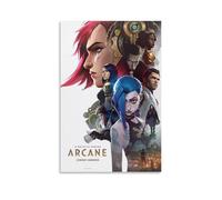 LIDIANWE Arcane League of LegendsCreativity Into Simple Design Canvas Painting Animation Film Canvas Poster Youth Decorative Home Aesthetics Poster16x24inch(40x60cm) Unframe-style-28