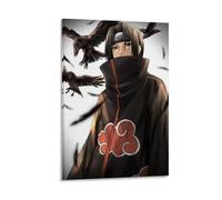 LIDIANWE Itachi UchihaCreativity Into Simple Design Canvas Painting Animation Film Canvas Poster Youth Decorative Home Aesthetics Poster12x18inch(30x45cm) Frame-style-25