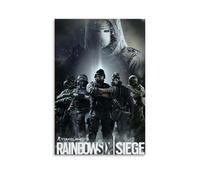 LIDIANWE Tom Clancy’s Rainbow Six SiegeCreativity Into Simple Design Canvas Painting Animation Film Canvas Poster Youth Decorative Home Aesthetics Poster12x18inch(30x45cm) Unframe-style-6