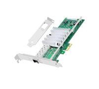 Lidkew 10Gb Fiber Optic Network Card with Intel 82599EN Chip,X520-DA1，1 Optical Port Fiber Ethernet Adapter,Single SFP+ Port PCIE X1 NIC Support Windows Server/Linux/VMware