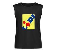 Lidl Shirt Fan Edition Hype Edition Trend Sleeveless Vest Tank Tops Undershirt Black 3XL