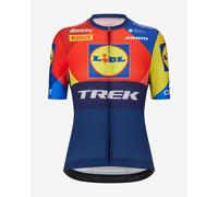 Santini Lidl-trek 2025 Short Sleeve Jersey Multicolor S Woman
