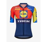 Lidl-Trek 2025 Team Aero short sleeve Jersey blue - S