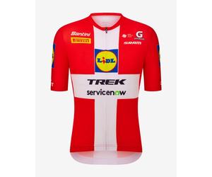 Lidl-Trek 2026 Denmark National Champion short sleeve Classic Cut jersey - XS