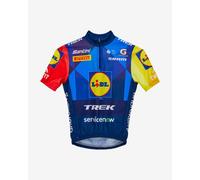 Santini Lidl Trek 2026 Short Sleeve Jersey Blue 11 Years Boy 11 Years Print